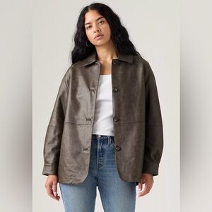 Levi’s FAUX LEATHER VINTAGE BLAZER